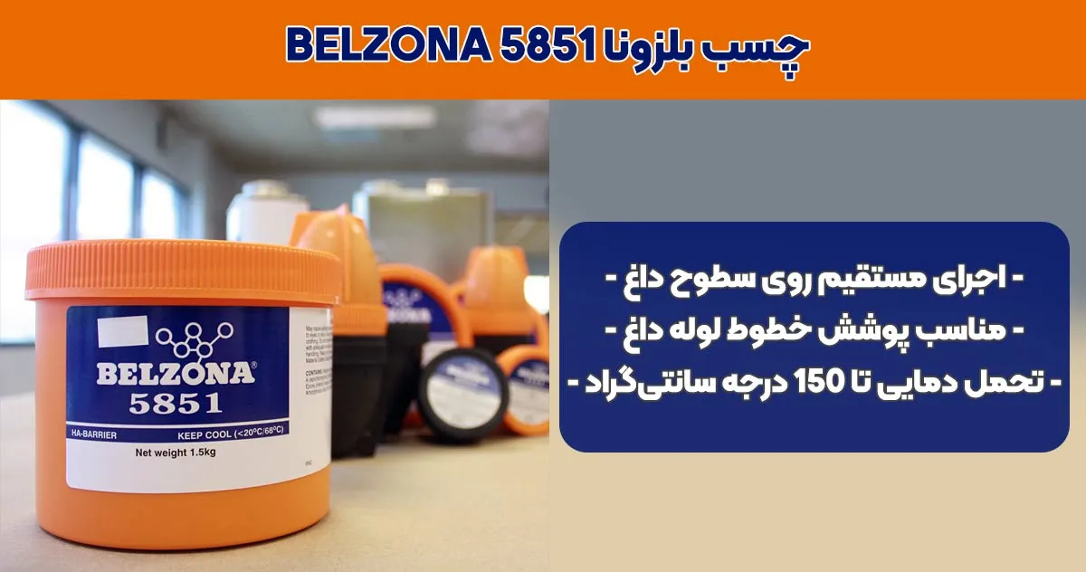 تصویر-نمایندگی-فروش چسب بلزونا BELZONA 5851